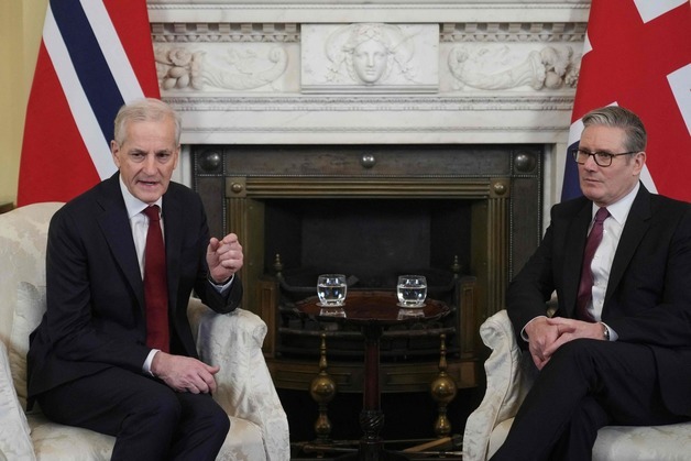 [포토] 노르웨이 총리와 영국 총리