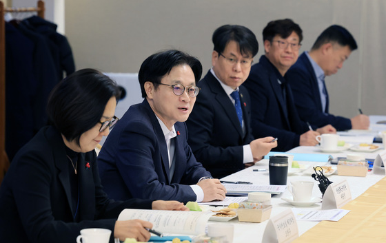 제1차 자원안보협의회의 주재하는 김정관 장관