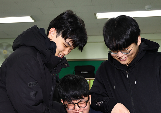 수능 만점, '좋다 좋아!'