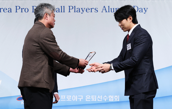 키움 송성문, 한은회 선정 '최고의 선수상'