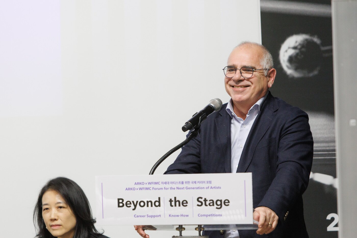 본문 이미지 - 디디에 슈노르크 제네바 콩쿠르 사무총장&#40;한국문화예술위원회 제공&#41;