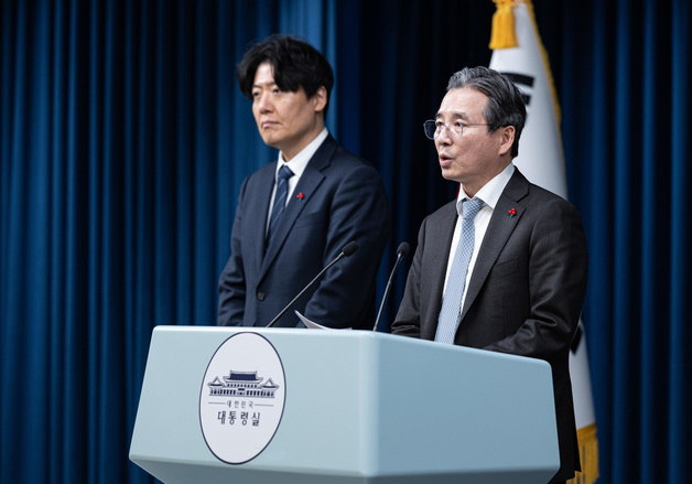 김용범 정책실장, 소프트뱅크그룹 회장 접견 브리핑