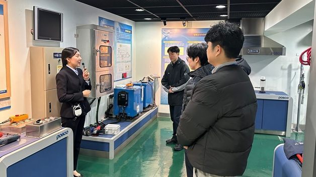 '중대재해 예방' 여수해경, 광양제철소서 산업현장 안전 체험