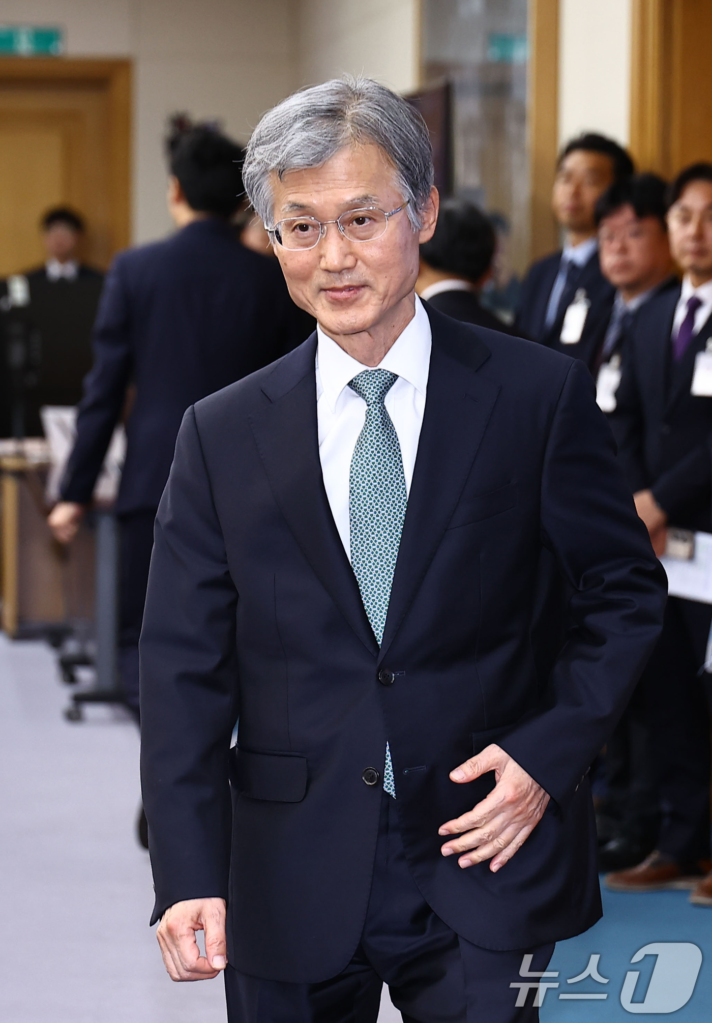 (서울=뉴스1) 장수영 기자 = 조희대 대법원장이 5일 오후 서울 서초구 대법원에서 열린 전국법원장회의에 참석하고 있다. (공동취재) 2025.12.5/뉴스1