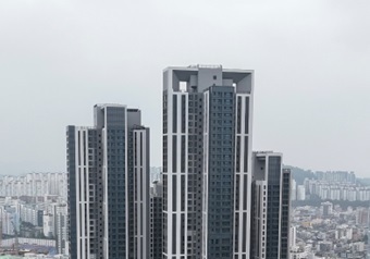 현엔 '힐스테이트 소사역' 외관, 한국색채대상 혁신상 수상