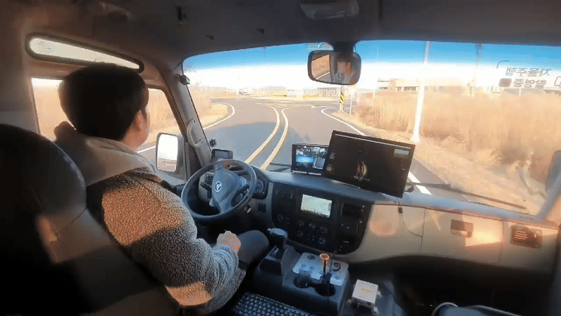 [르포] 29.1㎞ K-City 누비는 자율주행차, 상용화 리허설 시작됐다​