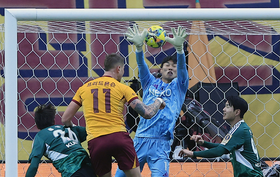 광주 동점골의 순간