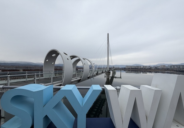 "춥고 흐려도 겨울이니까"…강원도 스키장·명산 '북적'