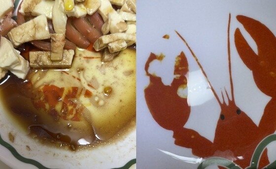 본문 이미지 - 써브웨이 사은품 랍스터 접시 논란&#40;SNS 갈무리&#41;