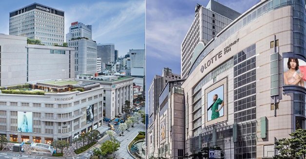 '10조 경쟁' 신세계 VS 롯데百, 매출 TOP4 순위 경쟁 속도전(종합)