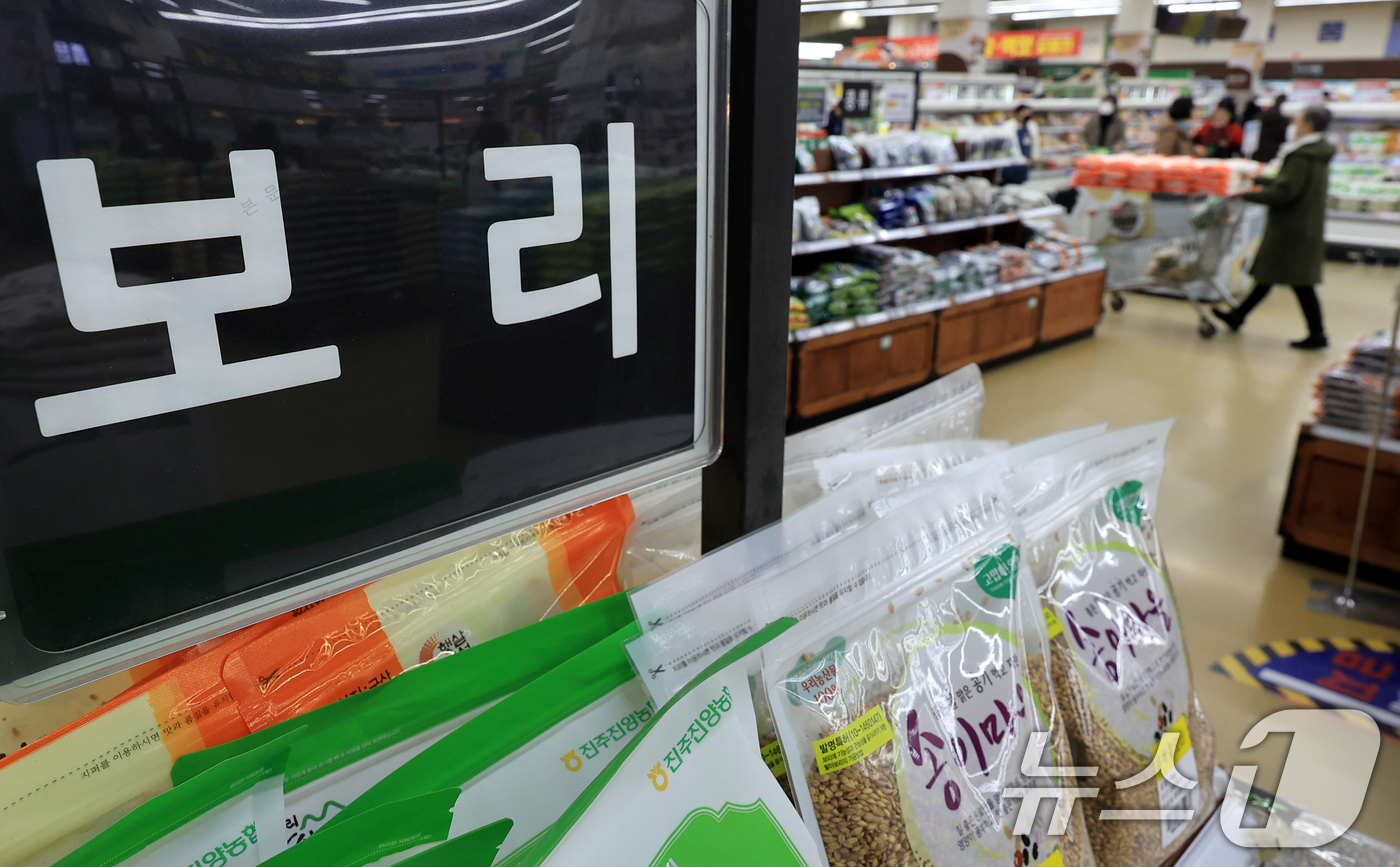 (서울=뉴스1) 이호윤 기자 = 7일 국가데이터처에 따르면 지난달 소비자물가지수는 117.20(2020=100)으로 전년 동월보다 2.4% 상승했다. 특히 전체 품목 중 상승률 상 …