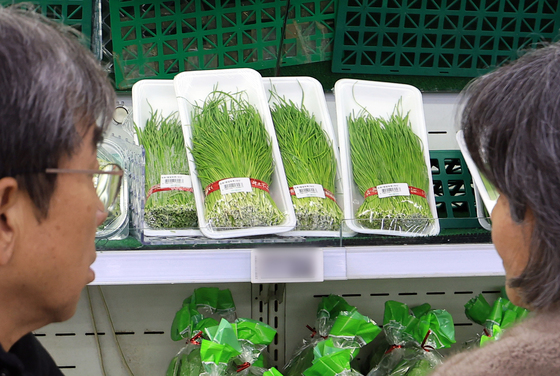 채소값, 곡물값 크게 올랐다