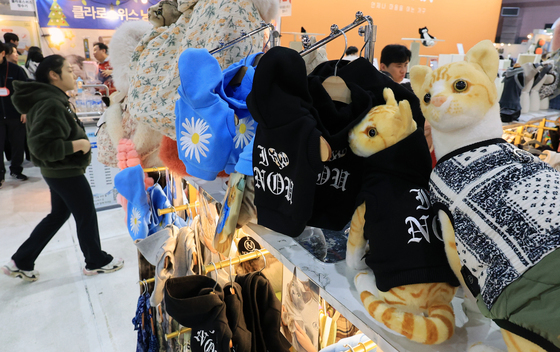 다양한 스타일의 고양이옷