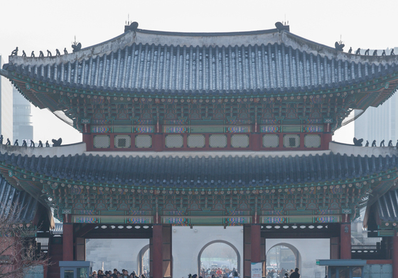 북적이는 경복궁