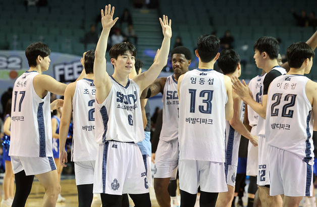 고양 소노, 서울 삼성 추격 뿌리치고 완승