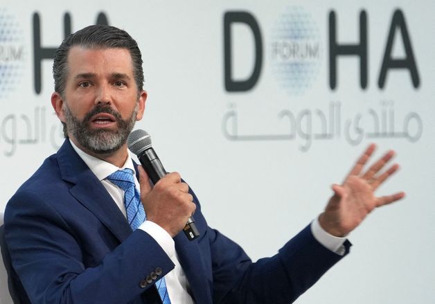 트럼프 장남 "美의 우크라 지원 중단 가능…부패가 전쟁 키워"