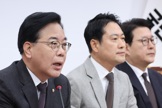 송언석 "필버제한법, 소수야당 입틀막법…의회주의 부정 일당독재 선언"