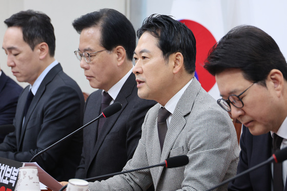 모두발언하는 장동혁 대표