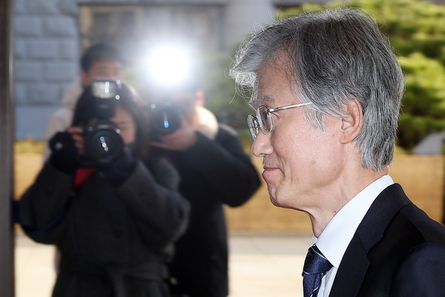 조희대 대법원장 출근길