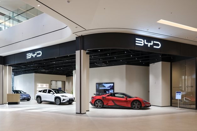 BYD코리아, 파주 스타필드 빌리지에 신규 전시장 오픈