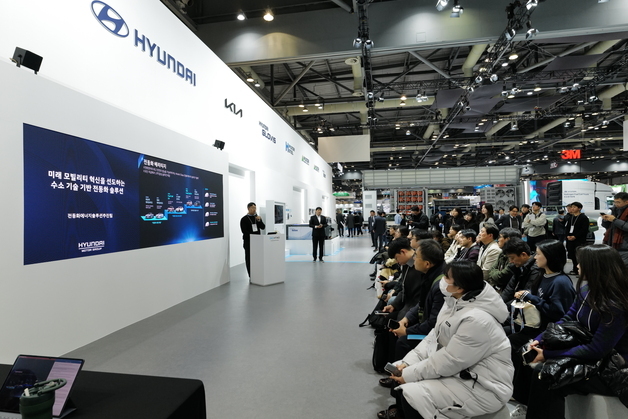 현대차그룹, 수소 기술력 뽐냈다…WHE 2025, 2만5000명 찾아