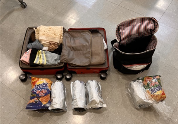 출소한 지 얼마나 됐다고…3200명분 마약 밀반입한 3명 송치