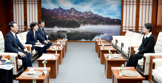 김영록 지사, 고경순 광주고검장 면담