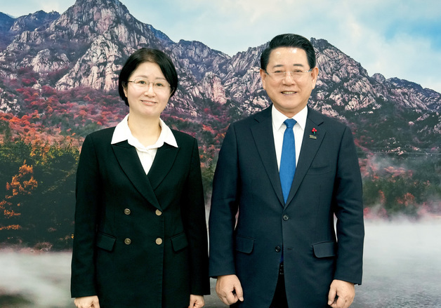 김영록 지사, 고경순 광주고검장 면담