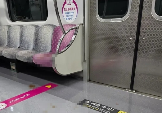 대구 지하철 임신부석에 'X 테러'…"당장 CCTV 돌려봐야죠"