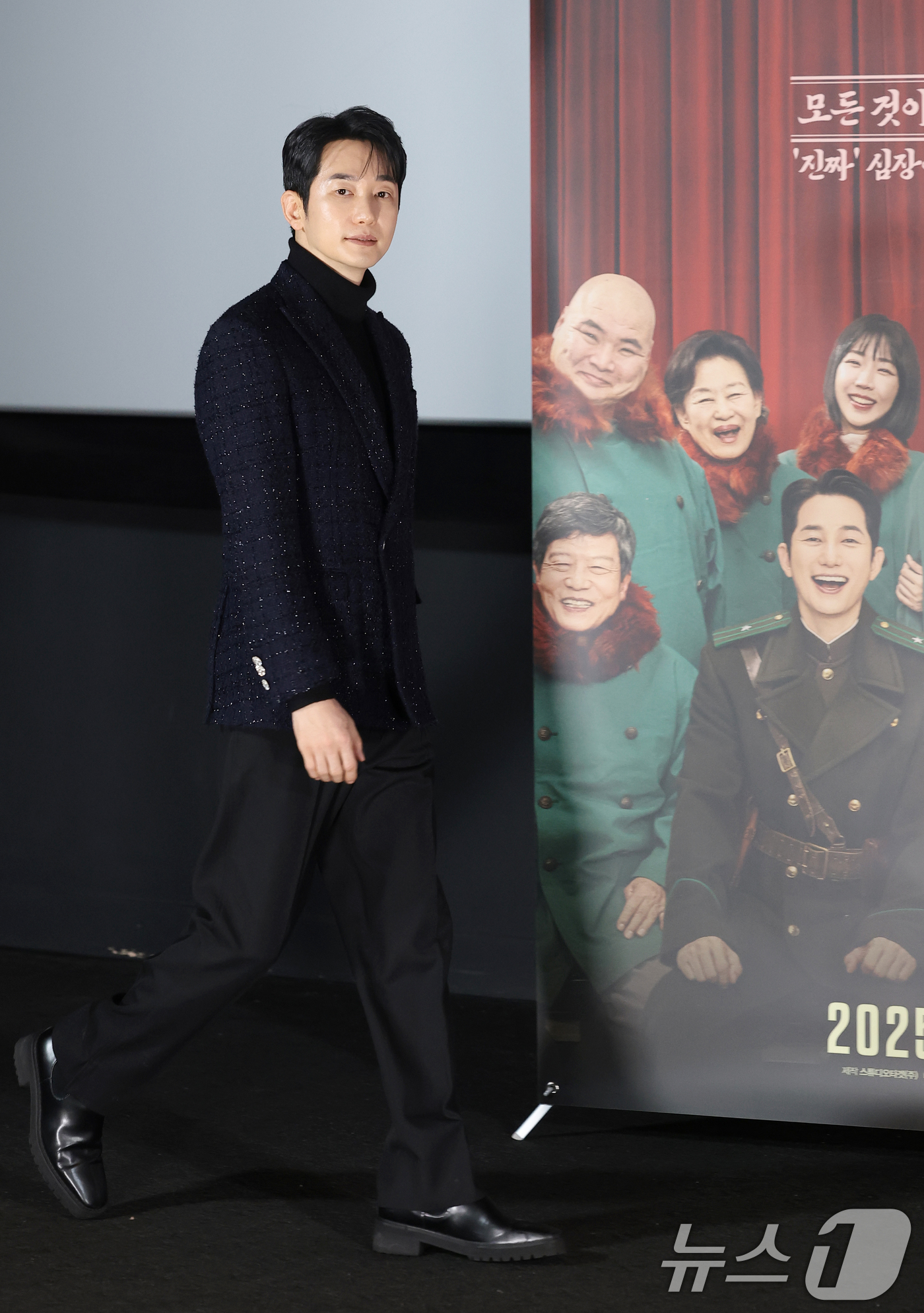 (서울=뉴스1) 권현진 기자 = 배우 박시후가 8일 오전 서울 용산구 용산아이파크몰 CGV에서 열린 영화 '신의악단'(감독 김형협) 제작보고회에 참석하고 있다.'신의악단'은 북한에 …