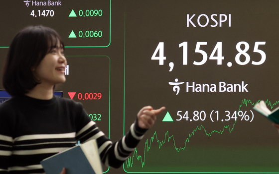 코스피 1.34% 오르며 강세