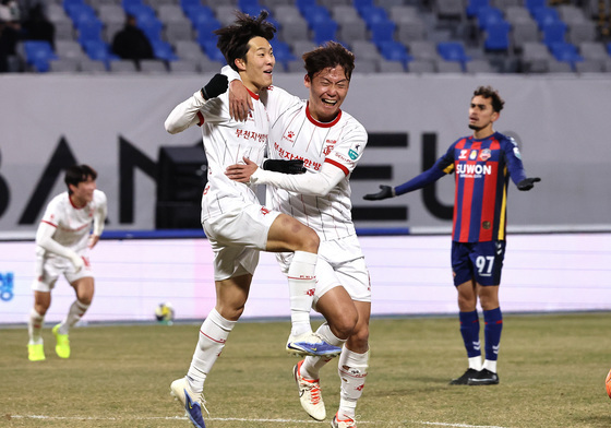 부천FC 김규민 '바로 이거야'