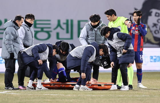 수원FC 김태한 부상