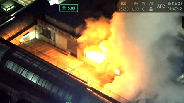 새벽 인천 미추홀구 신기시장서 화재…점포 6곳 피해