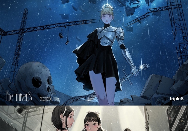 트리플에스, 스토리 프로젝트 첫 에피소드 공개…운석 떨어지는 설정