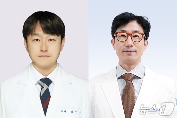본문 이미지 - &#40;왼쪽부터&#41;분당서울대병원 안과 김민석 교수, 우세준 교수&#40;분당서울대병원 제공&#41;
