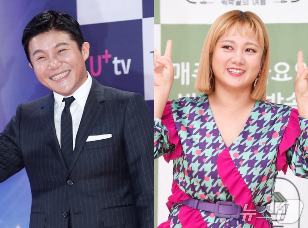 본문 이미지 - 조세호&#40;왼쪽&#41; 박나래 / 뉴스1 DB