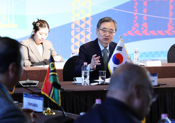 조현 외교장관, 한·태도국 외교장관회의 주재