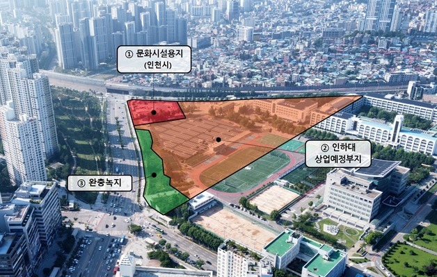 인천시, 인하대 주변 원도심 '문화예술 복합공간' 조성 추진