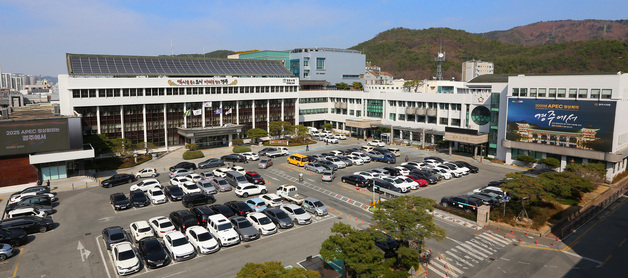 경주시 시비 38억 투입, 강동면 공용주차장 확장 준공식