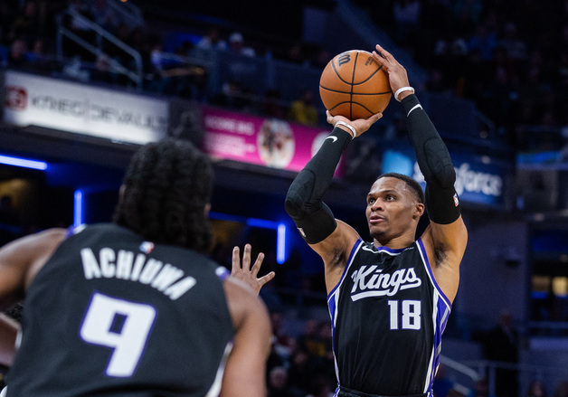 새크라멘토 웨스트브룩, 207번째 트리플 더블…NBA 통산 최다 질주