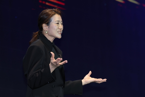 주제 발표하는 조현민 한진 사장