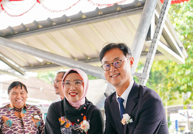 코나EV 인도·복합충전소 개통…韓-인니 전기차 협력 본격화