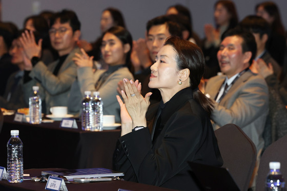 한진 언박싱데이 참석한 조현민 사장