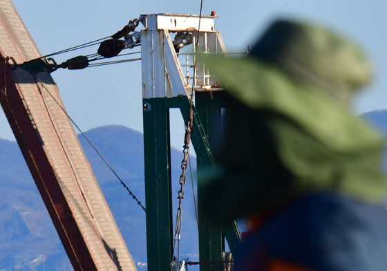 영일대해수욕장 연안 침식 예방 공사