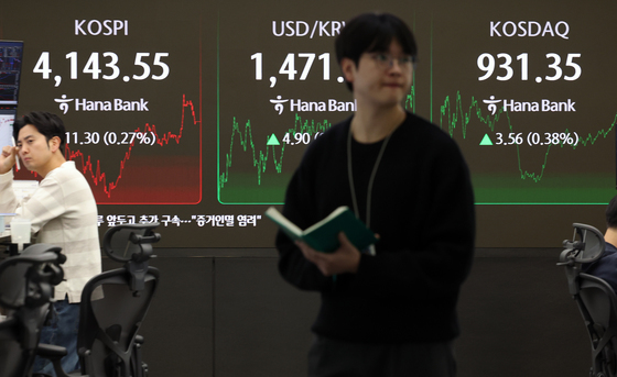 코스피 내리고, 코스닥 오르고