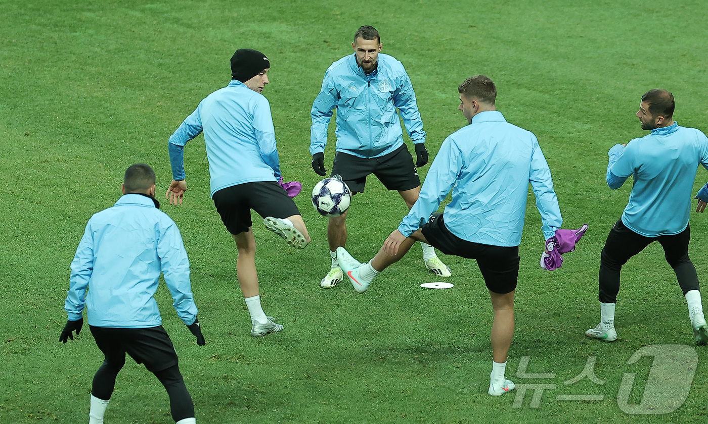 (서울=뉴스1) 김성진 기자 = 2025~2026시즌 아시아축구연맹(AFC) 챔피언스리그 엘리트(ACLE) 리그 스테이지 6차전 FC서울과 멜버른 시티 경기를 하루 앞둔 9일 서울 …