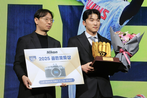 박해민, 골든포토상 수상