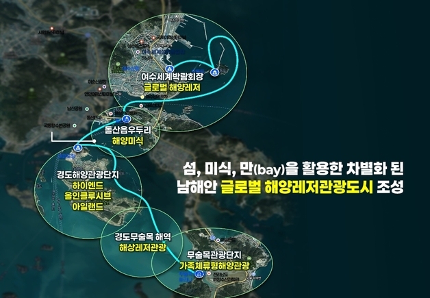 복합해양레저관광도시 조성사업 공모에 여수시 선정