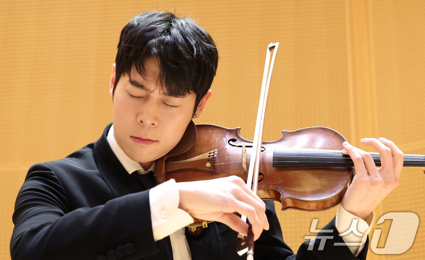 본문 이미지 - 바이올리니스트 대니 구/뉴스1 ⓒ News1 김성진 기자